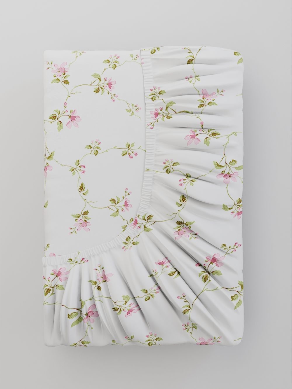 Простынь на резинке Сказка "Весенние цветы" 140х200 см