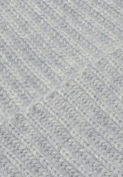 Шапка бини из кашемира с люрексом