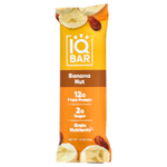 IQBAR, Растительный протеиновый батончик, банан и орех, 12 батончиков по 45 г (1,6 унции)