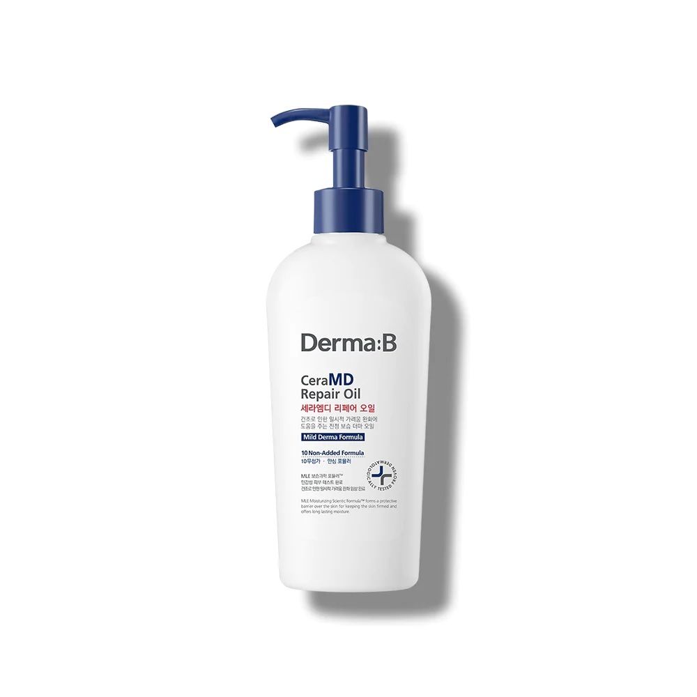 Derma:B  Легкое, моментально увлажняющее и питательное масло для тела CeraMD Repair Oil