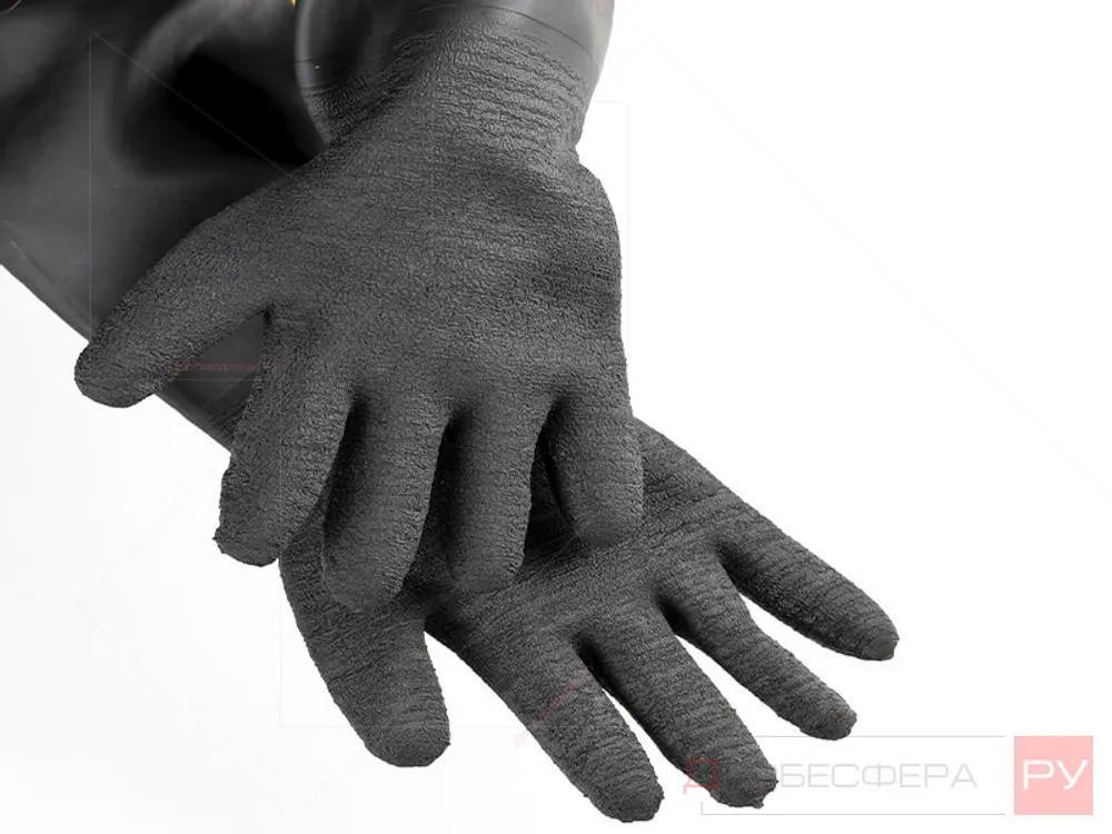 Перчатки камерные 800 мм KANGFEIDES текстурированные 15800 T