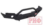 Бампер силовой передний для ГАЗ Соболь NN под штатные фары, с центральной защитной дугой, стандарт РИФ