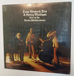 Винтажная виниловая пластинка LP Dave Brubeck Trio and Gerry Mulligan Live At The Berlin Philharmonic (USA 1973)