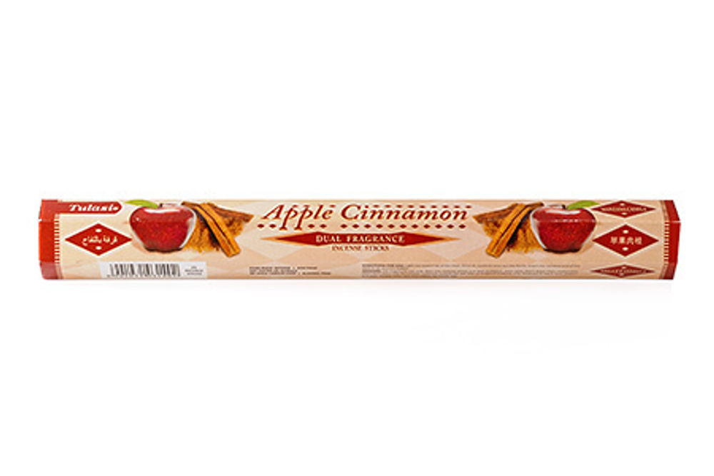 Tulasi Apple Cinnamon шестигранник Благовоние Яблоко Корица