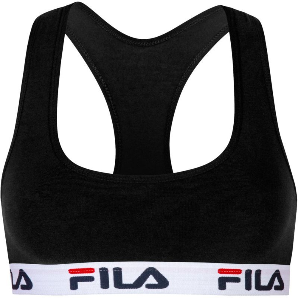 ТОП теннисный Fila Underwear Woman Bra 1 pack - черный