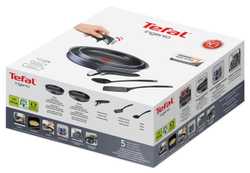 Набор посуды Tefal Ingenio Twinkle Grey 5 предмета 22/26 см 4180880