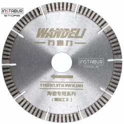 Алмазный диск Wandeli 116мм х 20мм х 1,8мм для станков Shijing, Wandeli, Reintiler