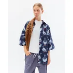 Рубашка БИЧ Голуби синяя