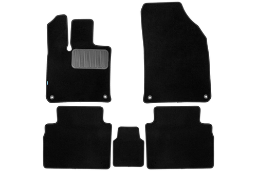 Коврики в салон для GEELY Cityray 2024 - Внедорожник 5 дв. 5шт. (текстиль) KLEVER05.AN0951.110KH