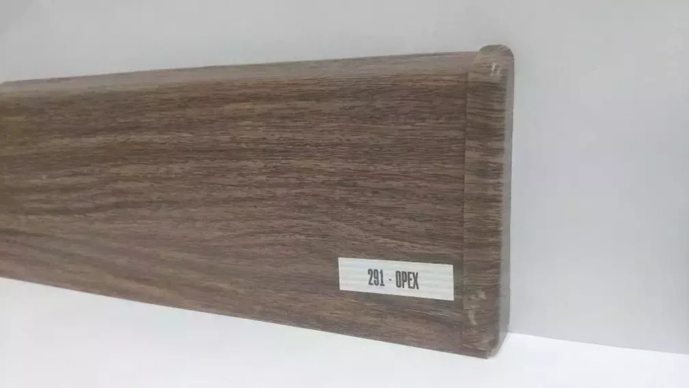 Плинтус DECONIKA 100 мм, Орех 291 (IDEAL Deconika 100х23х2200 мм)