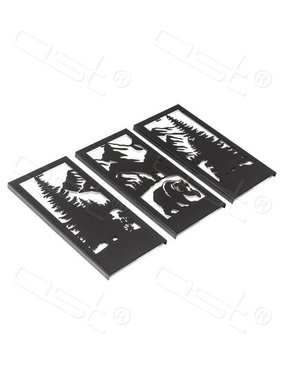 Панно с подсветкой "Горы"