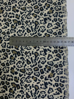 Костюмная жаккард леопард FC195
