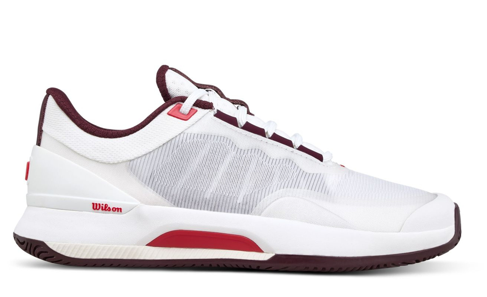 Женские теннисные кроссовки Wilson Intrigue Tour - white/port royal/infrared