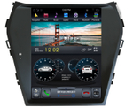 Магнитола для Hyundai Santa Fe 3 DM 2012-2018 (климат на ШГУ) - Carmedia ZF-1157-DSP вертикальный экран 10.4" в стиле "Тесла" на Android 9, 4/64 ГБ