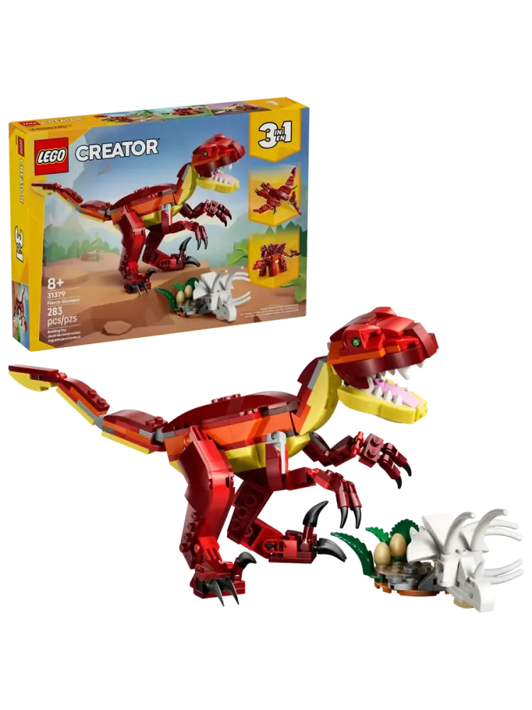 Конструктор Creator 31379 Свирепый Динозавр 3в1