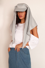 Бейсболка-косынка с вышивкой