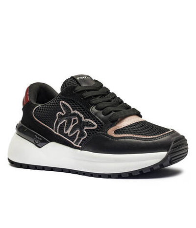 Кожаные кроссовки Pinko - черный(SS0055 P020)