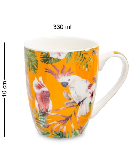 GAEM Art MUG-189/1 Кружка «Тропические птицы»