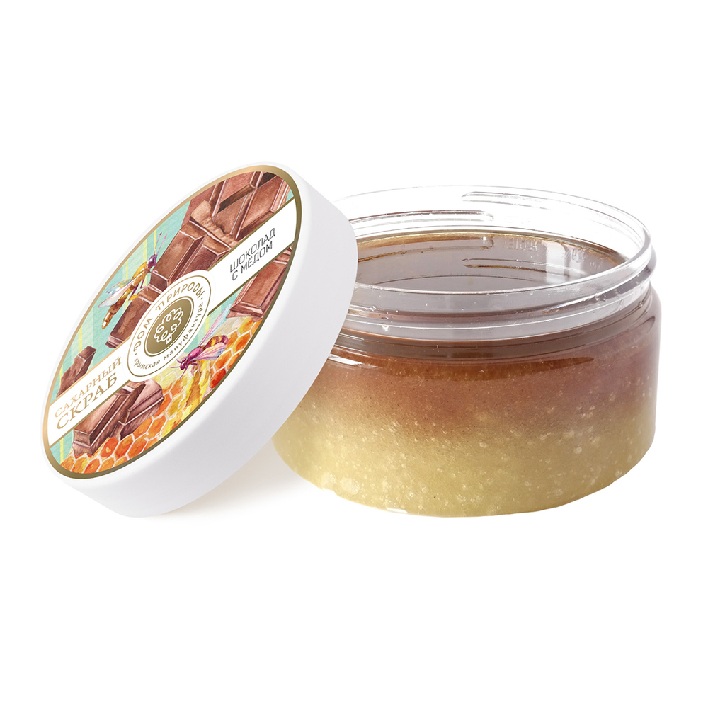 Скраб сахарный Шоколад с медом, 270 г (4,67 б)
