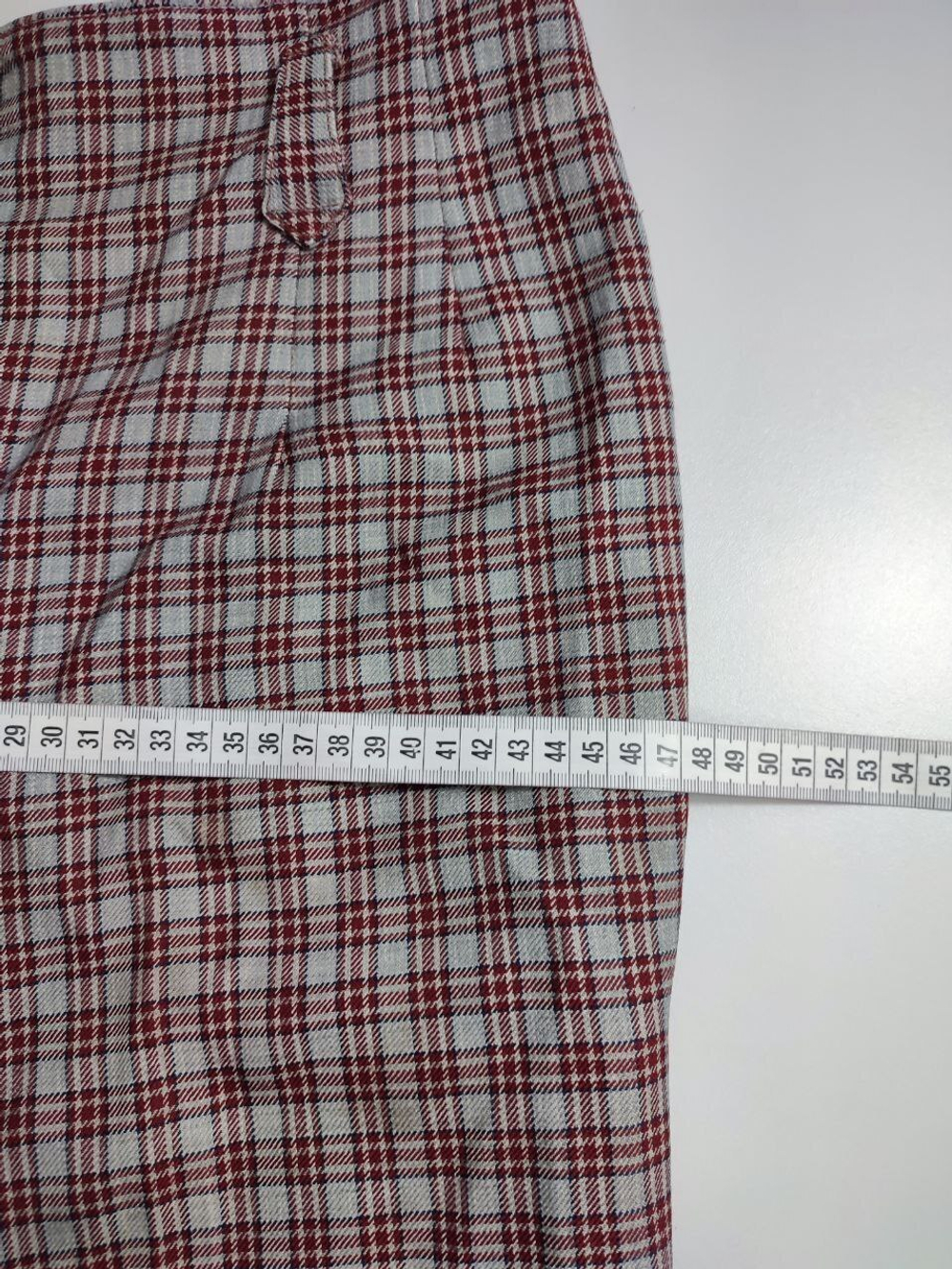 Брюки  в клетку 46/48 размер