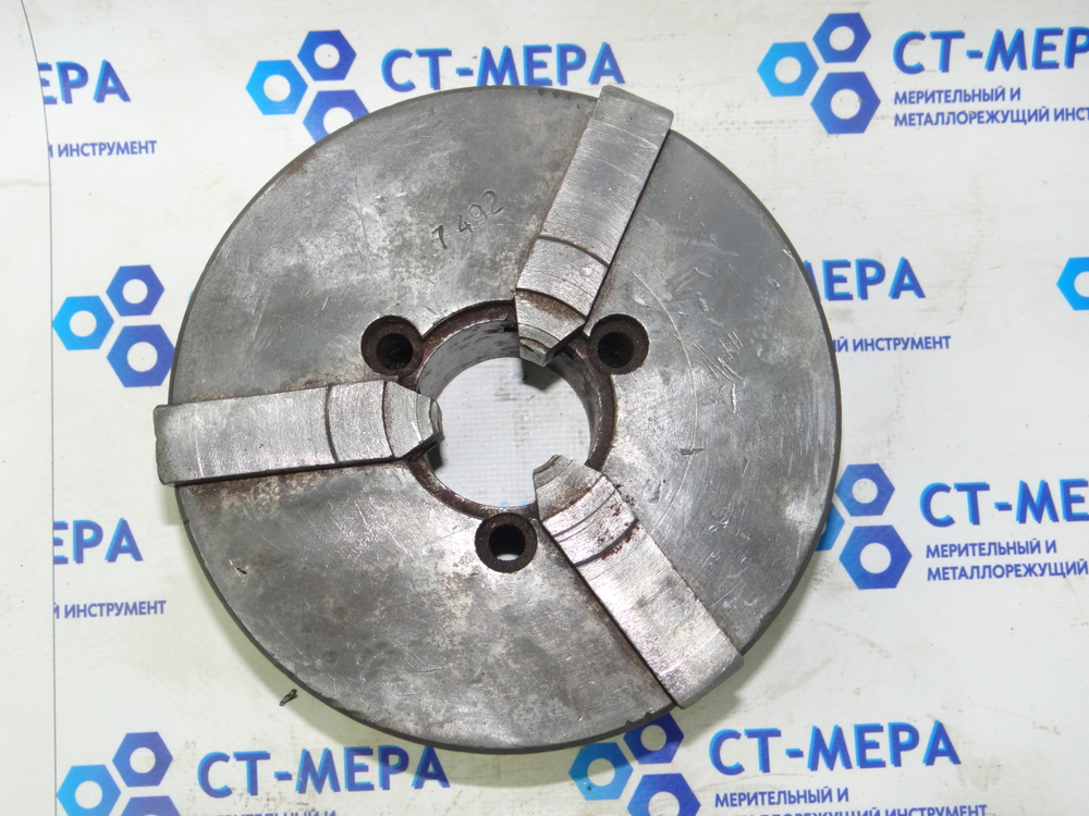 Патрон токарный 3-х кулачковый 160мм (арт. 25111)