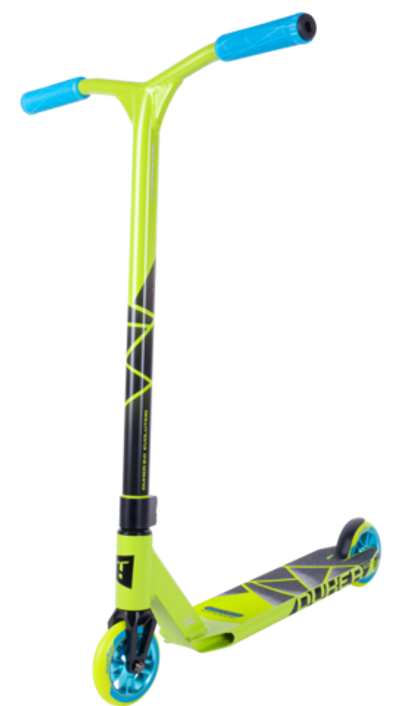 Трюковой самокат Tech Team Duker 2.0 neon green 2024