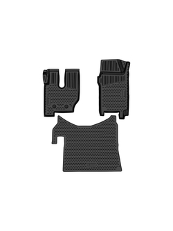 Коврики в салон для FOTON Auman 2023 -, Тягач, 3 шт. (полиуретан) ELEMENT3DAN0929210K.F