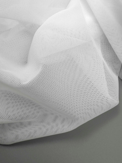 Сетка эластичная холодная белая метражом мелкая ячейка (Турция)