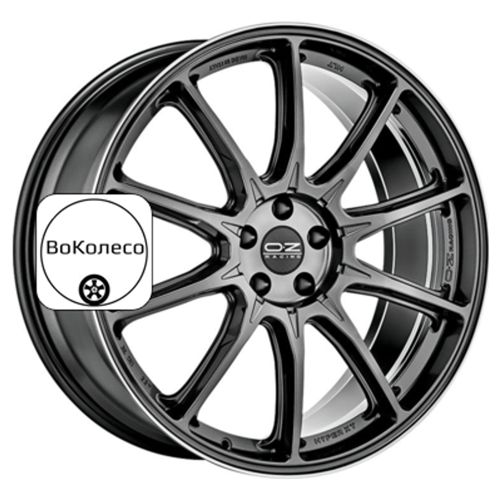 10,5x20/5x112 ET26 D66,46 Hyper XT HLT Star Graphite Diamond Lip OZ