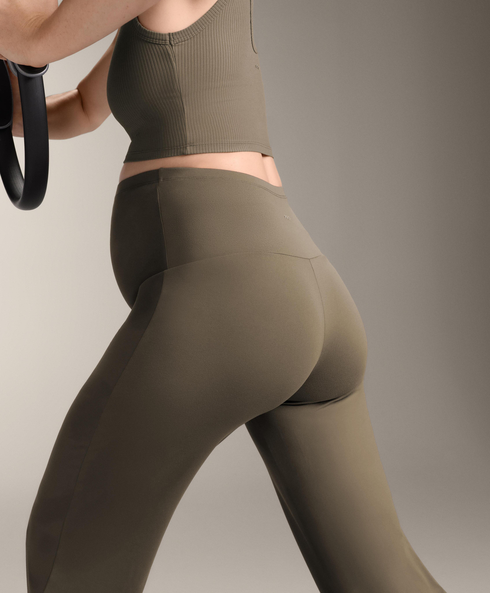 OYSHO Прямые брюки Comfortlux для беременных, темно-серый