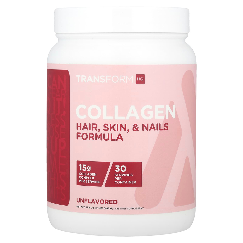 TransformHQ, коллаген, с нейтральным вкусом, 486 г (17,4 унции)