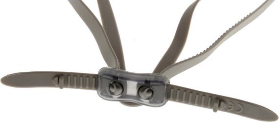 Очки для плавания Saeko S46UV Blast Mirror серые с синими линзами