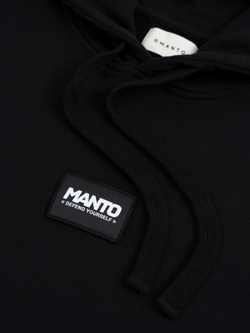 Худи MANTO LABEL 25 REGULAR OVERSIZE чёрная