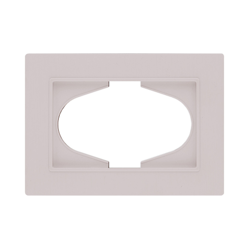 Рамка для двойной розетки, кашемир матовый Kollinger Eleganz Plex EP120CM