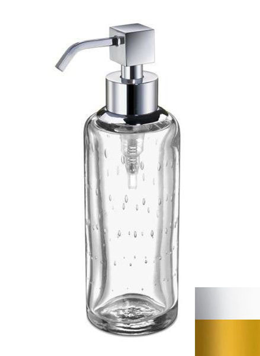Дозатор для жидкого мыла Windisch Acqua хром-золото Испания