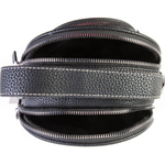 Сумка женская маленькая 22х17х9 см чёрная 7558-6