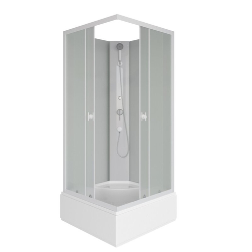 Душевая кабина Niagara Promo P90/26Q/MT/BK (90х90х200) 4 места