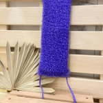 Мочалка банная с ручками (массажная-плюс) ПЭТ