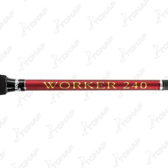 Удилище спиннинговое Worker 240LM, 2.4m, 2sec., 7-28g (HS-W-240LM) Helios