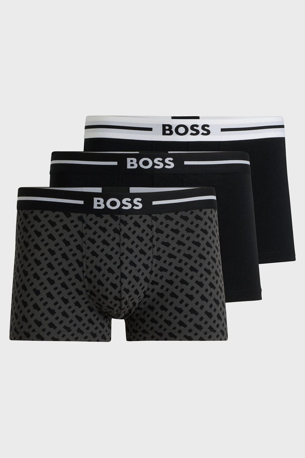 Трусы (набор 3шт) мужские BOSS Trunk 3P Bold Design