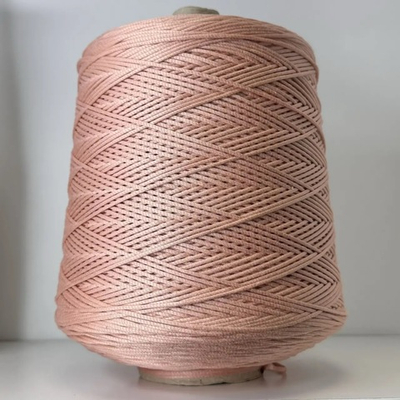 MEGA - E.Miroglio; 60% вискоза, 40% п/а; мягкий шнурок; 200м/100гр; col. KMU; цвет: персиково-розовый припыленный; S302