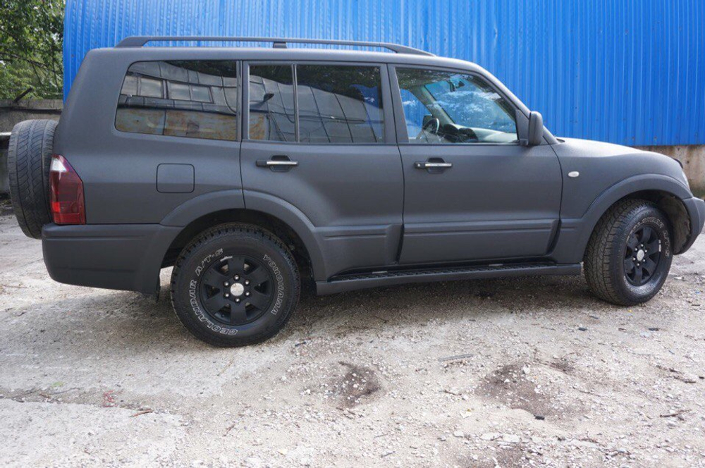 Покраска Раптором Pajero 4