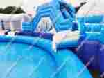 Надувной наземный аквапарк «Морское царство» 20*20*6 м