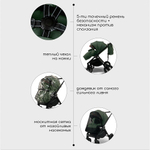 Детская коляска Bubago BLOOM 2in1 арт. BG 134-2 цвет Серый