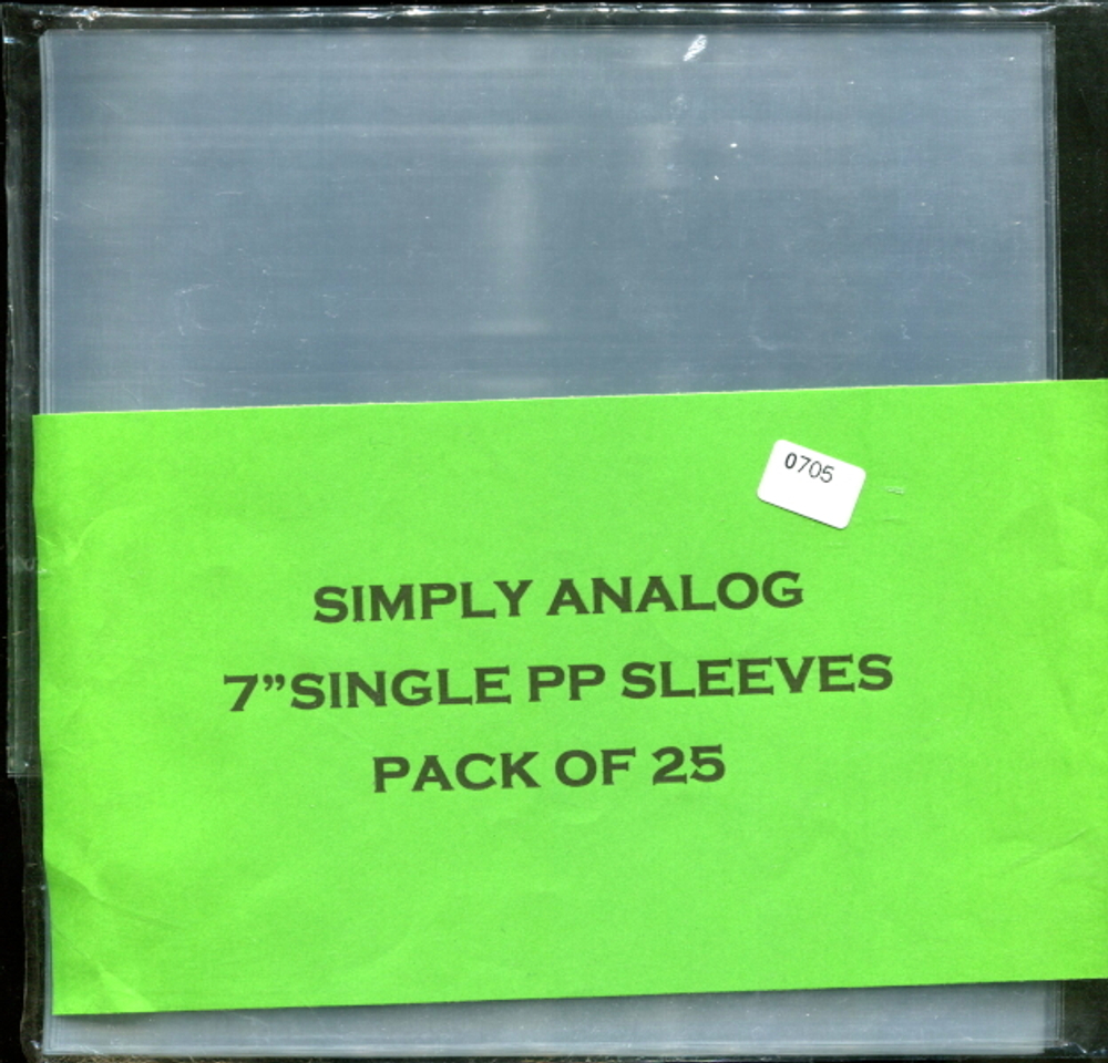 Конверт Внешний Для Пластинки 7" (Simply Analog PP Outer Sleeve)
