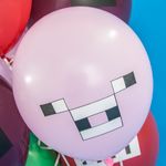 Шар (12"/30 см) Пиксели, Ассорти, пастель, 2 ст 25 шт.