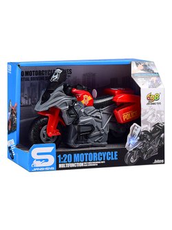 Игрушка Мотоцикл Полицейский байк со светом и звуком (JS196C)