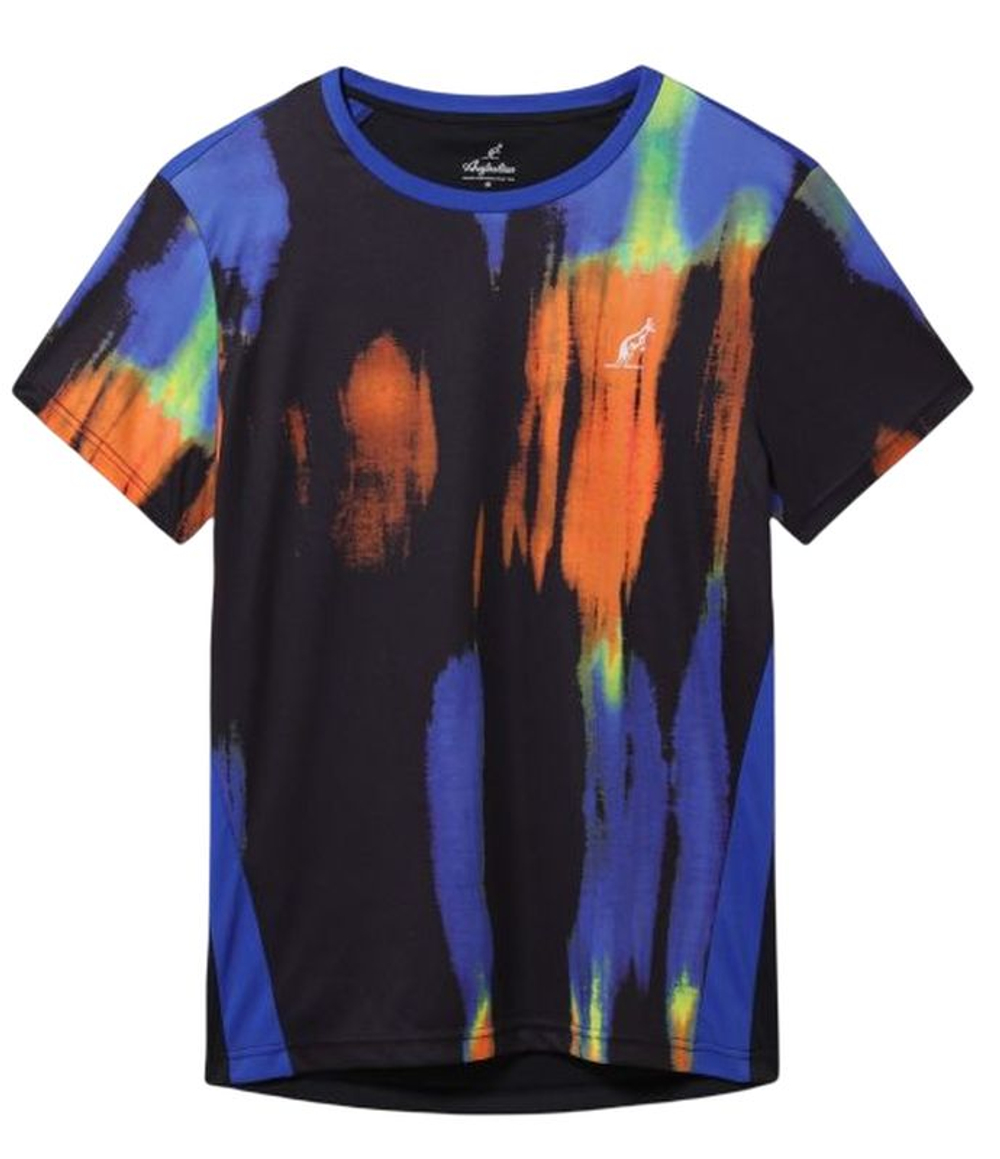 Детская теннисная футболка Australian Blaze Ace - blu navy