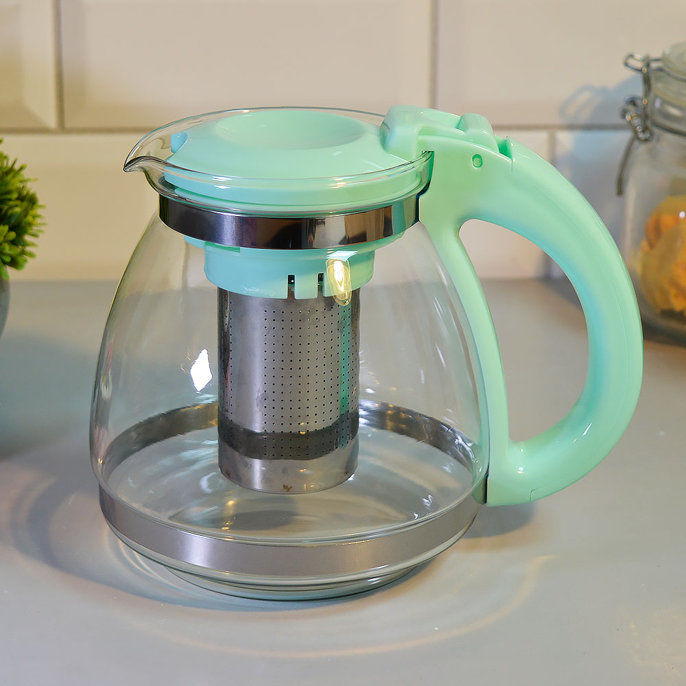 Чайник заварочный 1,5л мятный, 430-1503