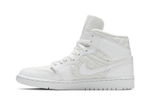 Кроссовки Jordan Air Jordan 1 Mid "Quilted White" (Женская размерная сетка)